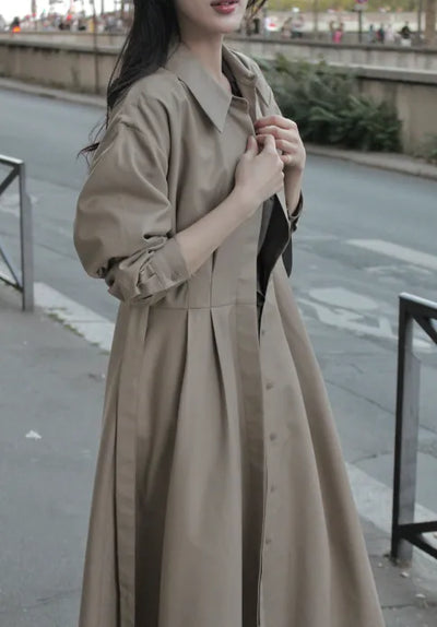 Trench Long Dress