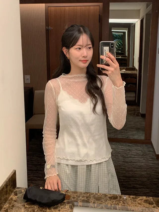 Wrap bustier knit