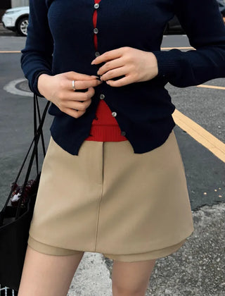 Double-layered skirt