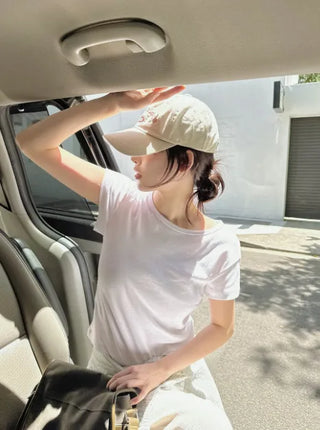 Basic cotton T-shirt