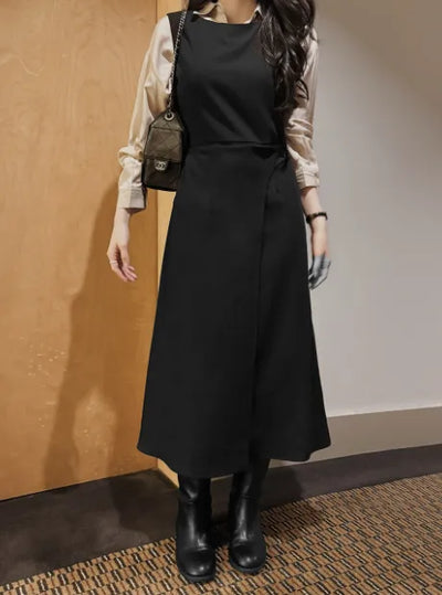 Flared long dress