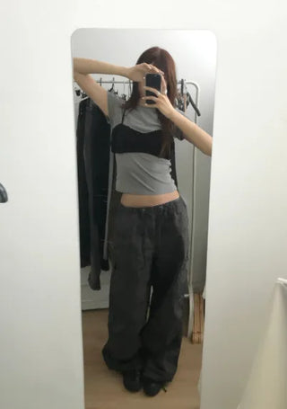 [2 colors] Camouflage Cargo Pants