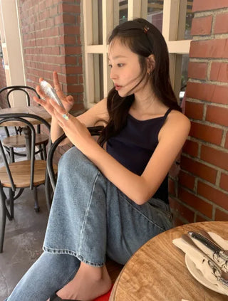Chewy stretchy spandex boat neck ribbed strap