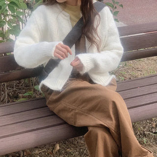 Wool 2-Way Knit Hoodie