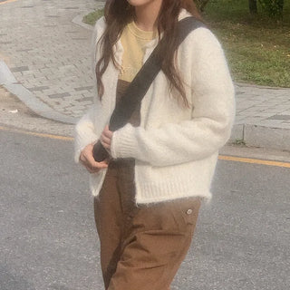 Wool 2-Way Knit Hoodie