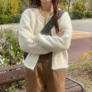 Wool 2-Way Knit Hoodie