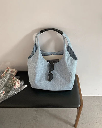 Daily Denim Big Hobo Bag