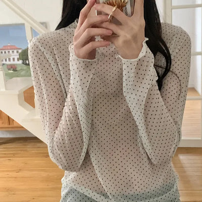 Puff knit cardigan