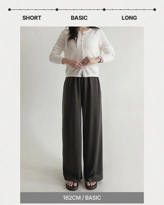 Wide training pants