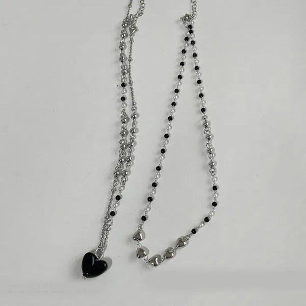 Six Heart Necklace