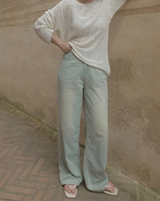 Summer Natural Net Knit