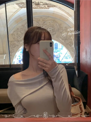 5 colors - Lovely off-shoulder