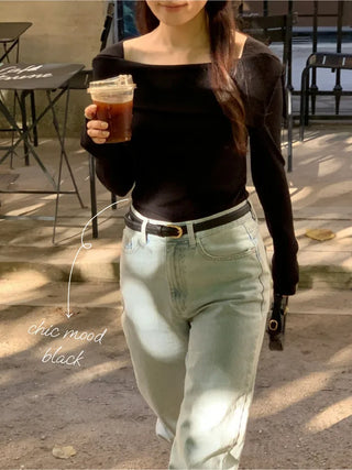 5 colors - Lovely off-shoulder