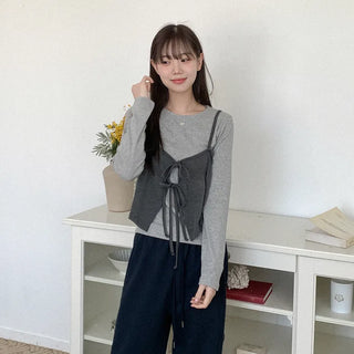 Ribbon bustier