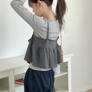 Ribbon bustier