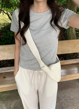 [8 colors] Modal Short-Sleeve T-Shirt