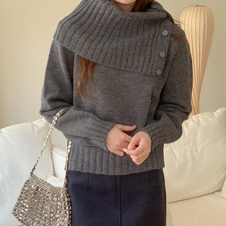 [SET] Neck Warmer & Knit Set