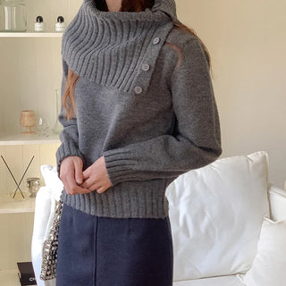 [SET] Neck Warmer & Knit Set