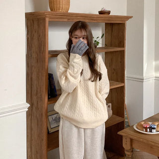 Twist Button Knit