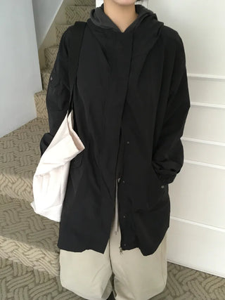 (2 colors) Military Oversized Jacket