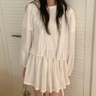 Stitched Ribbon Blouse