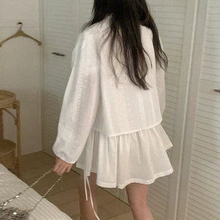 Stitched Ribbon Blouse