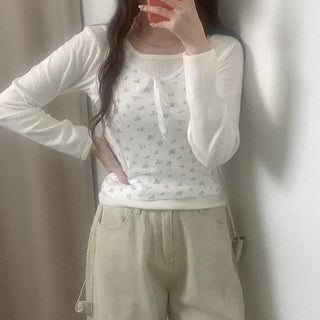 Flower lace ribbon sleeveless
