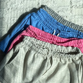 Cotton elastic shorts