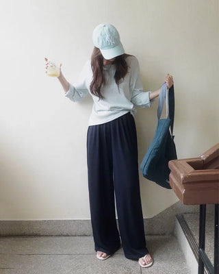 Wide training pants