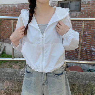 Nylon Lace Mountain Parka