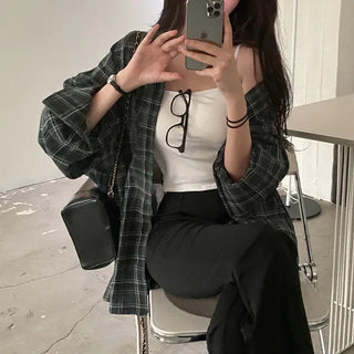 Summer long-sleeved sheer balloon oversized long knit