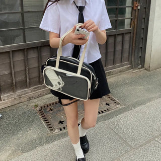 [Belt set/Pants-style lining included] Pleated mini A-line belted cotton skirt