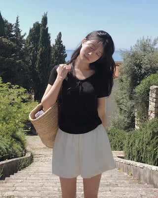 Ribbon Lace Summer Knit