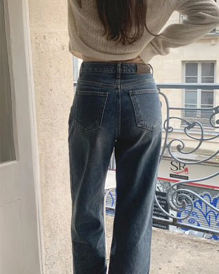 Wide Denim Pants - 4 sizes