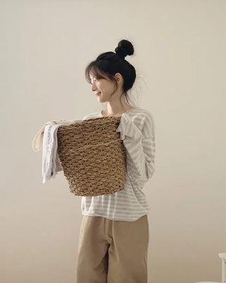 Slim striped knit