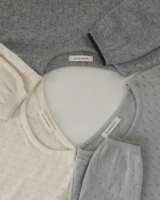 Perforated knit