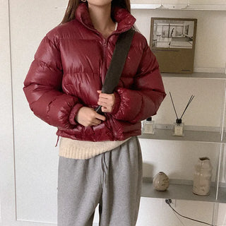 High-neck well-padded