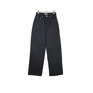 Washed cotton pants