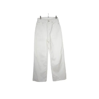 Washed cotton pants