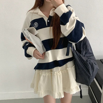 Striped sweatshirt