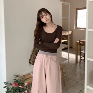 Fleece-lined layered set