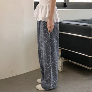 Star Waist Elastic Pants
