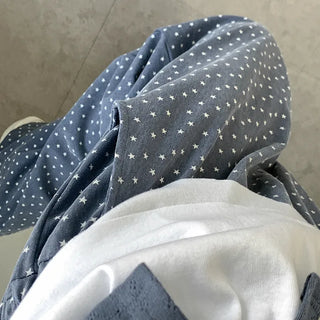 Star Waist Elastic Pants