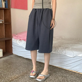 Cotton shorts (elastic waistband)
