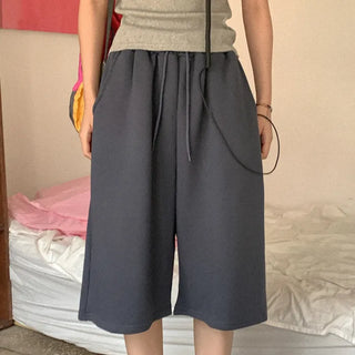 Cotton shorts (elastic waistband)