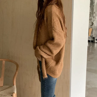 Wool Scarf Loose Knit