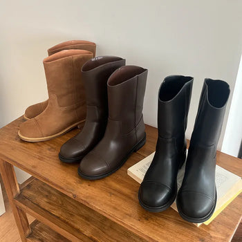 Laser Half Boots