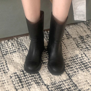 Laser Half Boots