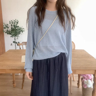Boucle Round Knit