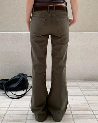 Flared bootcut pants